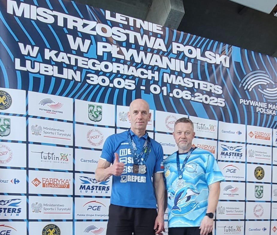 4 medale Mastersów z Delfina w Letnich Mistrzostwach Polski w Pływaniu